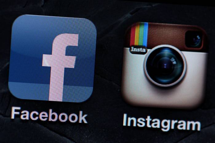 Imagen de archivo de los logos de las aplicaciones Facebook (i) e Instagram (d). Imagen de archivo de los logos de las aplicaciones Facebook (i) e Instagram (d).