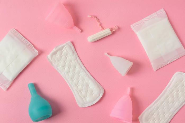 Imagen ilustrativa de productos de higiene menstrual. Imagen ilustrativa de productos de higiene menstrual.