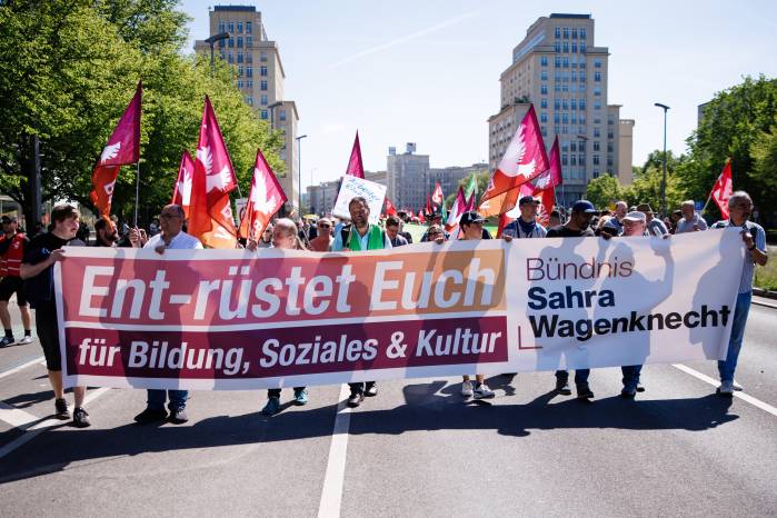 Manifestación en Brlín este 1 de Mayo de 2025. Manifestación en Brlín este 1 de Mayo de 2025.