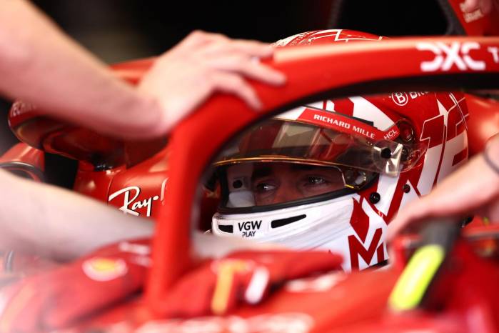 El monegasco Charles Leclerc (Ferrari). El monegasco Charles Leclerc (Ferrari).