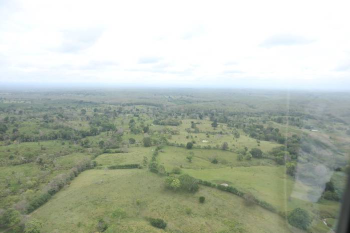 Vista aérea de la comunidad Tortuga. Vista aérea de la comunidad Tortuga.