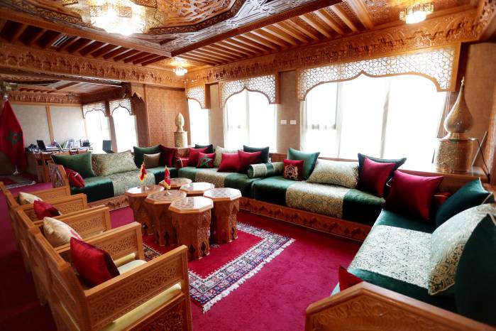 Biblioteca Rey Mohammed VI de Marruecos, ubicada en el Parlatino. Biblioteca Rey Mohammed VI de Marruecos, ubicada en el Parlatino.
