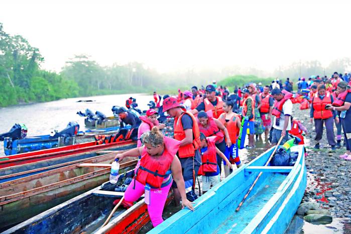 En 2023, el Darién registró una cifra récord de más de 520.000 migrantes. En 2023, el Darién registró una cifra récord de más de 520.000 migrantes.