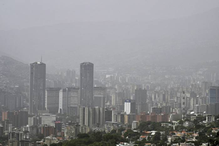 Vista general de la ciudad de Caracas. Vista general de la ciudad de Caracas.