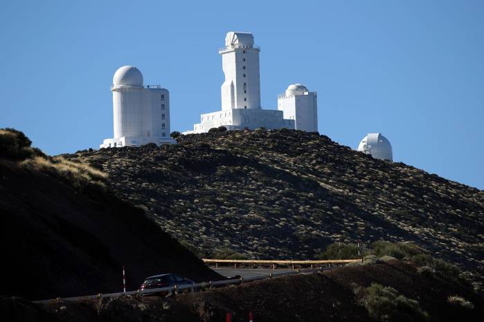 En la imagen de archivo, instalaciones del Observatorio del Teide, en Tenerife. En la imagen de archivo, instalaciones del Observatorio del Teide, en Tenerife.