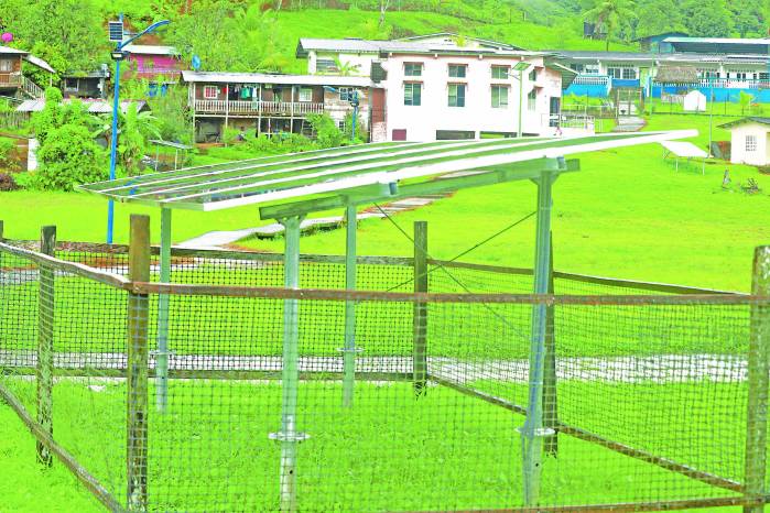 El parque cuenta con su propio sistema de energía. El parque cuenta con su propio sistema de energía.