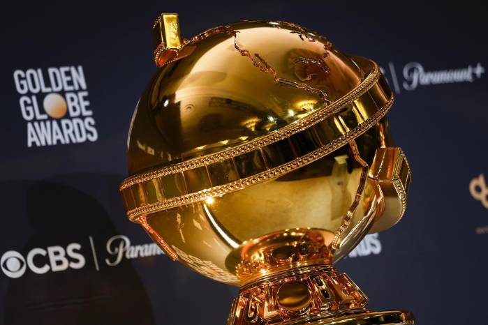 Vista de una estatuilla durante las nominaciones para los Globos de Oro en Beverly Hills, California. Vista de una estatuilla durante las nominaciones para los Globos de Oro en Beverly Hills, California.