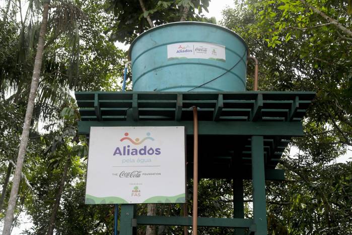 Fotografía cedida por la Fundación Amazonía Sostenible que muestra un área de un pozo artesanal de agua en la comunidad Quilombola de Tambor, ubicada en el río Jaú, en Novo Airão. Fotografía cedida por la Fundación Amazonía Sostenible que muestra un área de un pozo artesanal de agua en la comunidad Quilombola de Tambor, ubicada en el río Jaú, en Novo Airão.