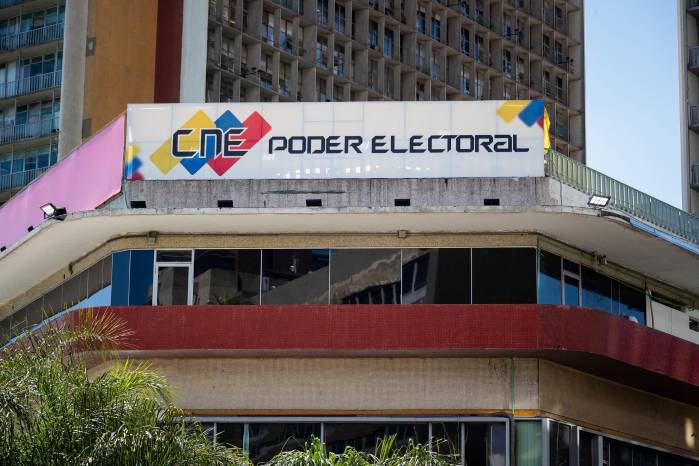 Fotografía de archivo de la sede del Consejo Nacional Electoral (CNE), en Caracas (Venezuela). Fotografía de archivo de la sede del Consejo Nacional Electoral (CNE), en Caracas (Venezuela).