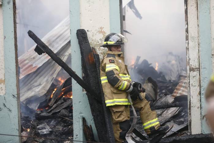 Hasta el momento hay reporte de bomberos heridos. Hasta el momento hay reporte de bomberos heridos.