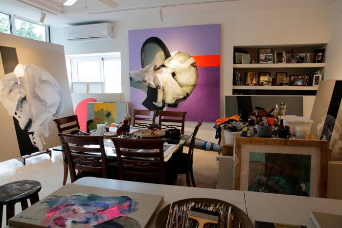 Estudio de la artista panameña Olga Sinclair. Estudio de la artista panameña Olga Sinclair.