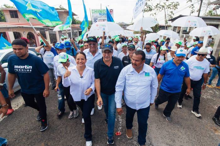 Martín Torrijos en Arraiján. Martín Torrijos en Arraiján.