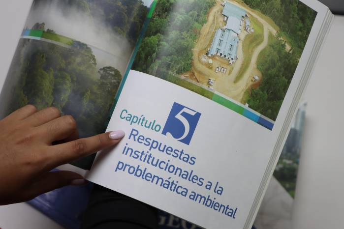Uno de los apartados del informe GEO Panamá 2024 aborda las megatendencias que impactan los ecosistemas y la calidad de vida. Uno de los apartados del informe GEO Panamá 2024 aborda las megatendencias que impactan los ecosistemas y la calidad de vida.