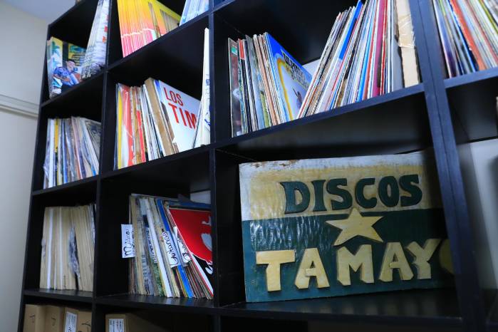 Discos Tamayo posee el archivo musical más importante del país. Discos Tamayo posee el archivo musical más importante del país.