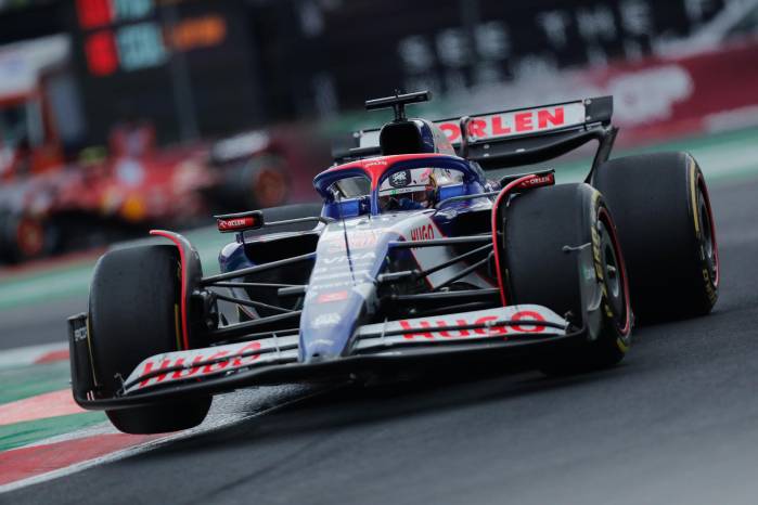 Liam Lawson durante el Gran Premio de Fórmula 1 de la Ciudad de México Liam Lawson durante el Gran Premio de Fórmula 1 de la Ciudad de México