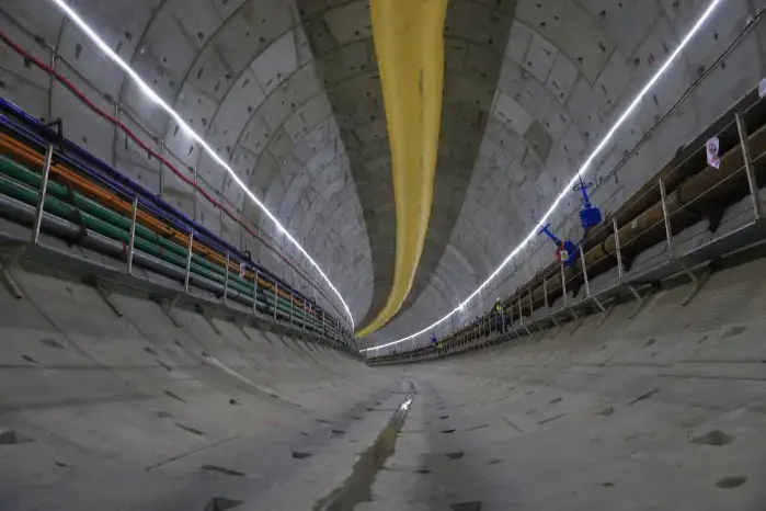 Imágenes de los avances en la Línea 3 del Metro de Panamá. Imágenes de los avances en la Línea 3 del Metro de Panamá.