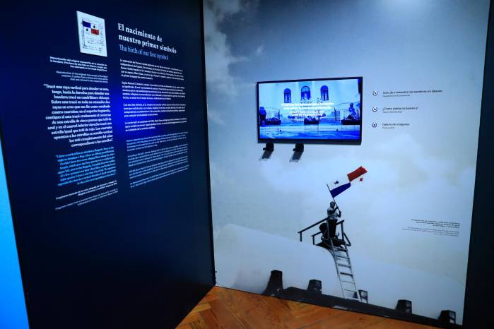 Galería de Banderas, una nueva sala permanente que exhibe más de 50 piezas entre banderas, fotografías y memorabilia. Galería de Banderas, una nueva sala permanente que exhibe más de 50 piezas entre banderas, fotografías y memorabilia.