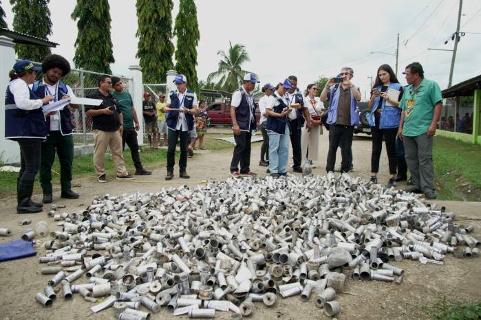 Miembros de la Defensoría y de la ONU levantaron un reporte sobre la situación de derechos humanos en Arimae. Miembros de la Defensoría y de la ONU levantaron un reporte sobre la situación de derechos humanos en Arimae.