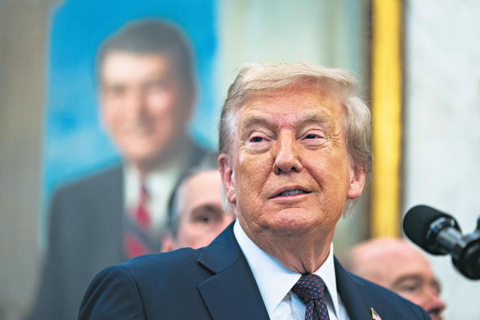 El presidente de Estados Unidos, Donald Trump. El presidente de Estados Unidos, Donald Trump.