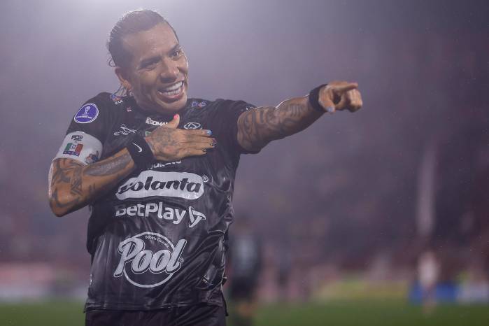 El delantero Dayro Moreno, del Once Caldas. El delantero Dayro Moreno, del Once Caldas.