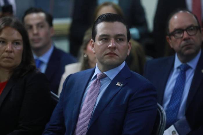 Kevin Cabrera, embajador de Estados Unidos en Panamá, durante acto de adhesión de la Asamblea Nacional al IPAC. Kevin Cabrera, embajador de Estados Unidos en Panamá, durante acto de adhesión de la Asamblea Nacional al IPAC.