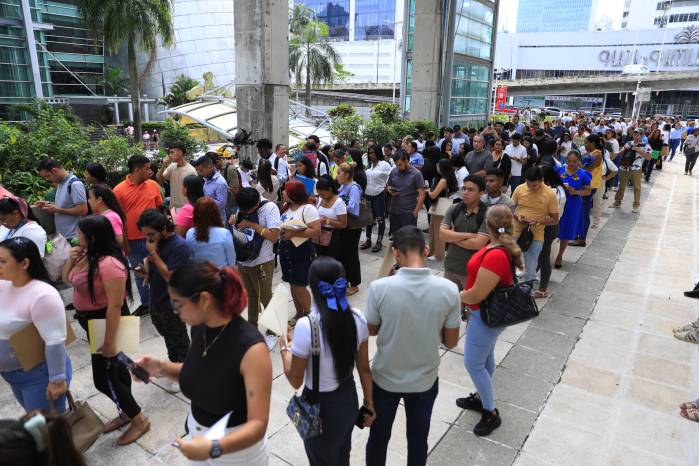 El mensaje es claro, los panameños quieren trabajar. El mensaje es claro, los panameños quieren trabajar.