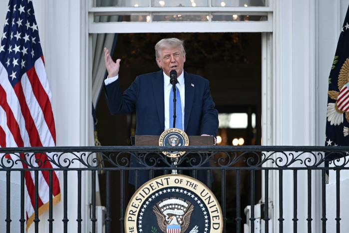 El presidente de los Estados Unidos, Donald Trump. El presidente de los Estados Unidos, Donald Trump.
