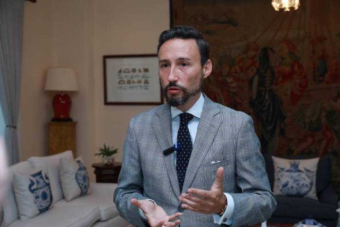 El embajador de España en Panamá, Guzmán Palacios El embajador de España en Panamá, Guzmán Palacios