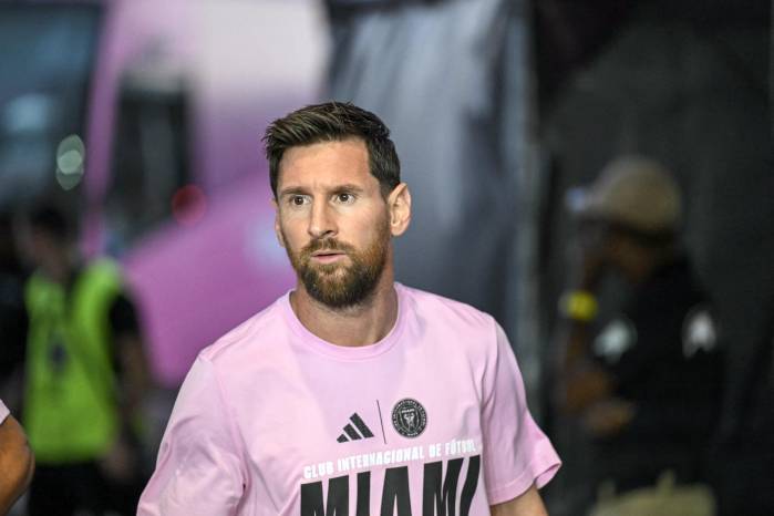 El delantero del Inter Miami, Lionel Messi. El delantero del Inter Miami, Lionel Messi.