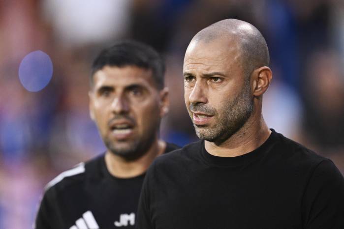 El entrenador del Inter Miami, Javier Mascherano. El entrenador del Inter Miami, Javier Mascherano.