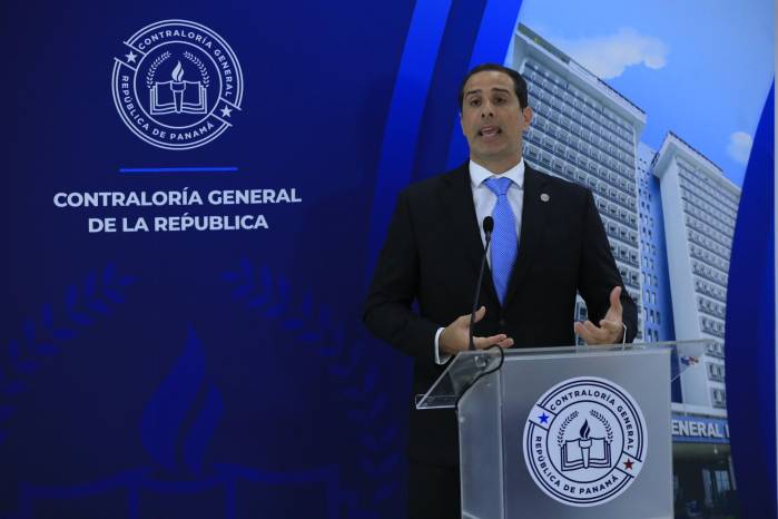 El director del INEC, José Francisco García, en el lanzamiento de las nuevas plataformas digitales, este martes. El director del INEC, José Francisco García, en el lanzamiento de las nuevas plataformas digitales, este martes.