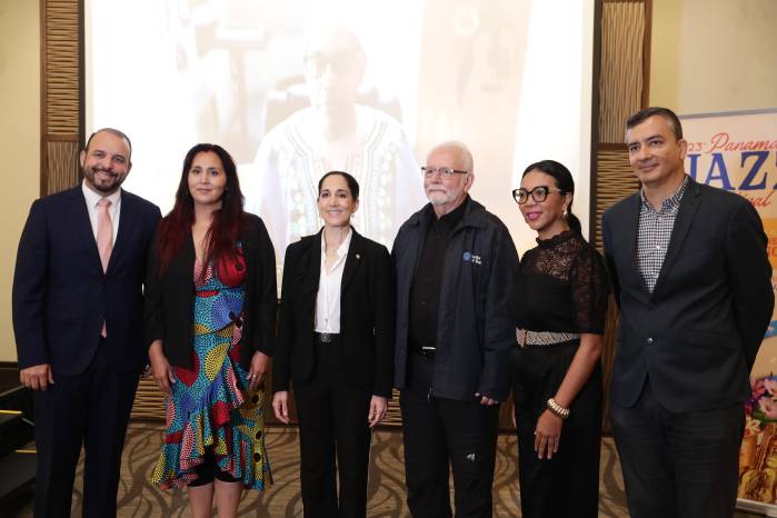 Conferencia de prensa del Panama Jazz. Conferencia de prensa del Panama Jazz.