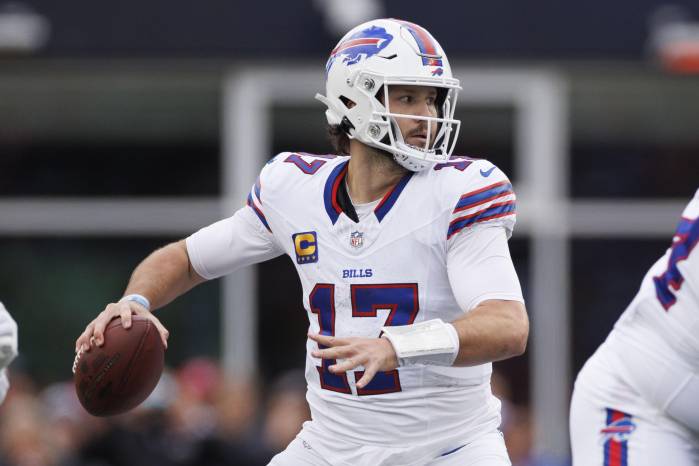 Josh Allen, pasador de los Buffalo Bills. Josh Allen, pasador de los Buffalo Bills.