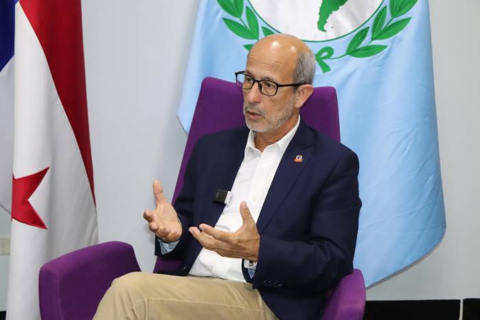 Rolando González Patricio, presidente del Parlatino, durante una entrevista con “La Estrella de Panamá”. Rolando González Patricio, presidente del Parlatino, durante una entrevista con “La Estrella de Panamá”.
