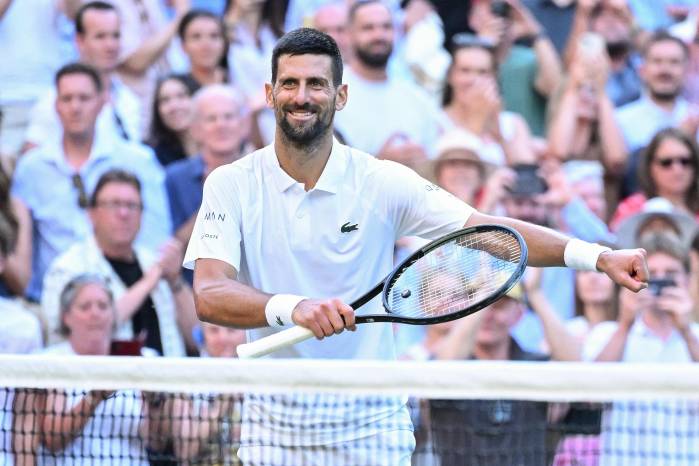 El tenista serbio, Novak Djokovic. El tenista serbio, Novak Djokovic.