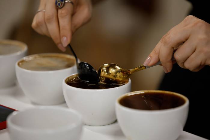 Imagen de la cata de café el 17 de julio de 2025, en el pequeño pueblo de Boquete. Imagen de la cata de café el 17 de julio de 2025, en el pequeño pueblo de Boquete.