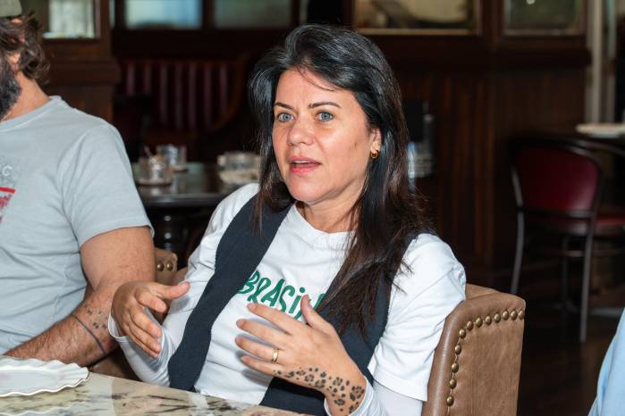 La chef brasileña, Janaina Torres. La chef brasileña, Janaina Torres.