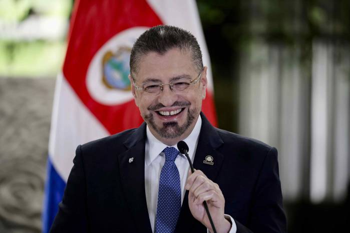 Fotografía de archivo del presidente de Costa Rica, Rodrigo Chaves. Fotografía de archivo del presidente de Costa Rica, Rodrigo Chaves.
