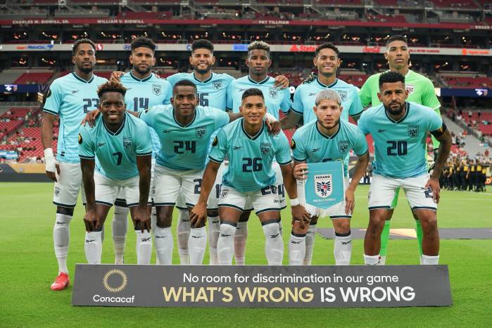 Selección de Panamá que enfrenta a Honduras en los cuartos de final de la Copa Oro 2025. Selección de Panamá que enfrenta a Honduras en los cuartos de final de la Copa Oro 2025.