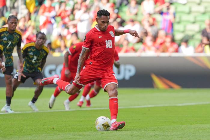 El delantero de la Selección Nacional de Panamá, Ismael Díaz. El delantero de la Selección Nacional de Panamá, Ismael Díaz.