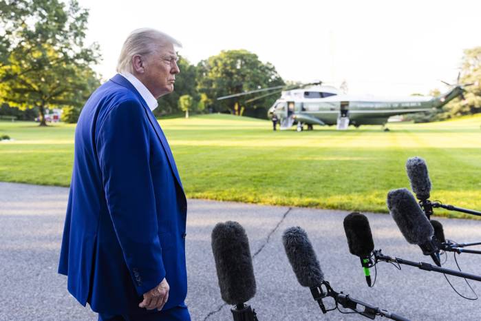 El presidente de Estados Unidos, Donald Trump. El presidente de Estados Unidos, Donald Trump.