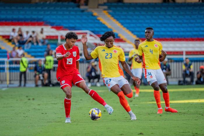 La selección Panamá Sub-20 igualó con 9 jugadores ante Colombia. La selección Panamá Sub-20 igualó con 9 jugadores ante Colombia.