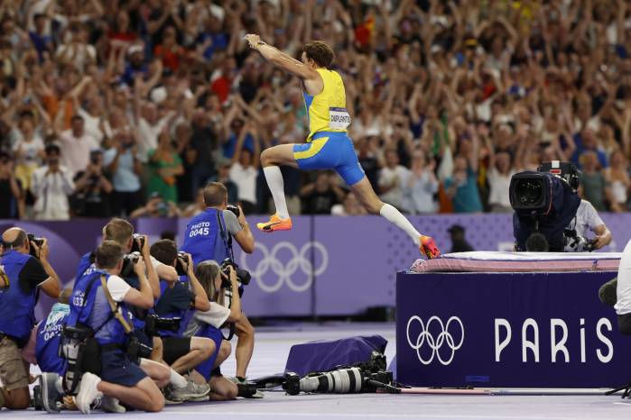 El atleta sueco Armand Duplantis. El atleta sueco Armand Duplantis.