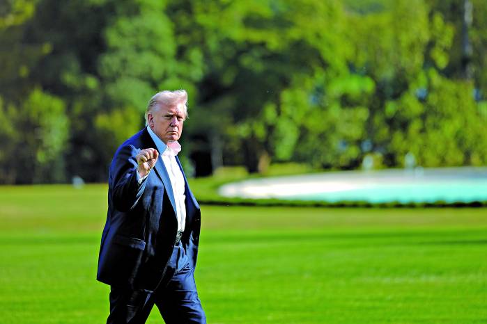 El presidente de Estados Unidos, Donald Trump. El presidente de Estados Unidos, Donald Trump.