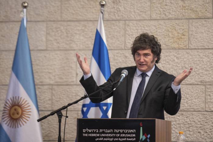 Imagen de archivo del presidente argentino, Javier Milei. Imagen de archivo del presidente argentino, Javier Milei.