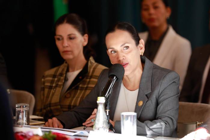 La ministra de Energía y Minas de Ecuador, Inés Manzano. La ministra de Energía y Minas de Ecuador, Inés Manzano.