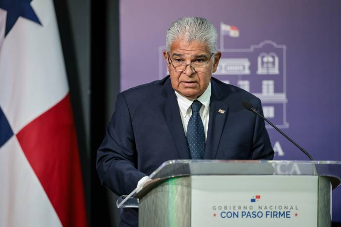 José Raúl Mulino, presidente de la República. José Raúl Mulino, presidente de la República.