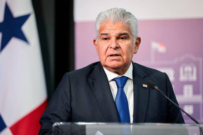 José Raúl Mulino, presidente de Panamá. José Raúl Mulino, presidente de Panamá.