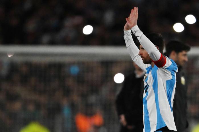 El delantero argentino, Lionel Messi. El delantero argentino, Lionel Messi.