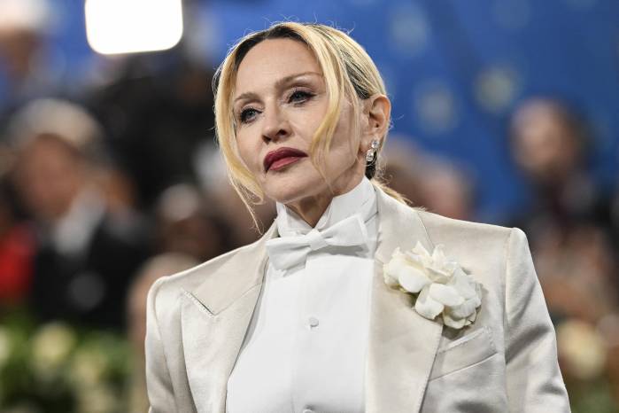 La cantante Madonna. La cantante Madonna.